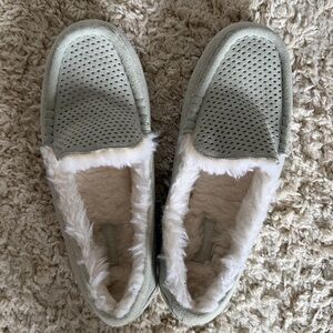 Mint green Koolaburra by Ugg suede slippers